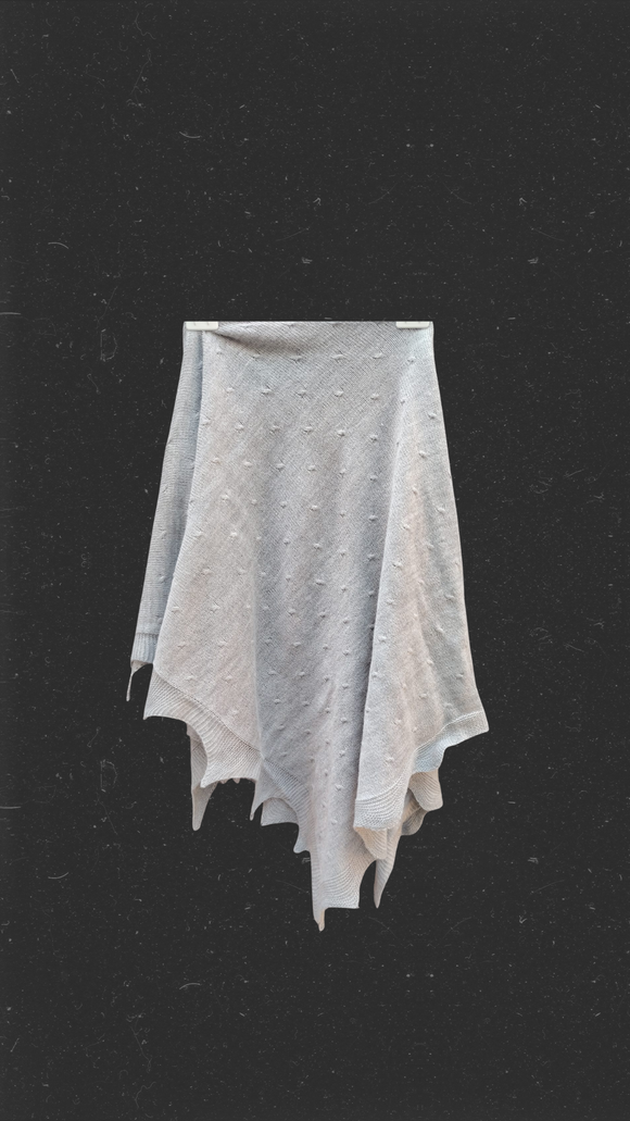 Toquilla de ochitos gris